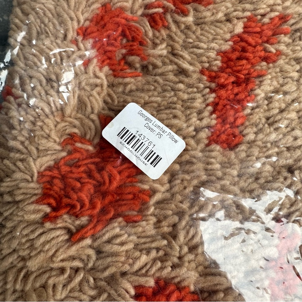 Schoolhouse Electric x Clare V. Georges Lumbar Pillow Cover - Persimmon NWT - Picture 8 of 8